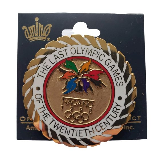1998 Nagano Olympic Pin/Last Olympic Games Of The 20th Century - Picture 1 of 4